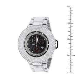 Hip Hop Oversized Joe Rodeo Razor Diamond Bezel Watch For Men 10.4c -Watch Store iced out wrist watches joe rodeo razor mens watch 104 p 9198 rulerwh