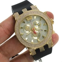 Iced Out Yellow Gold Plated Joe Rodeo Broadway Men's Diamond Watch 5 Carats 14 Iced Out Yellow Gold Plated Joe Rodeo Broadway Men's Diamond Watch 5 Carats -Watch Store iced out yellow gold pltd joe rodeo broadway mens diamond watch 5 carats bod3