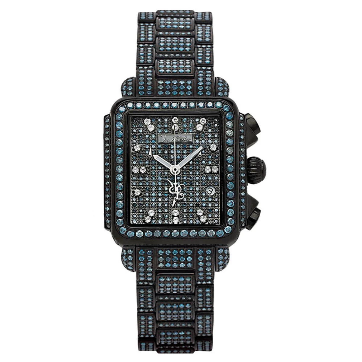 Joe Rodeo Blue Diamond Watch 13.5ct Madison 1 Joe Rodeo Blue Diamond Watch 13.5ct Madison