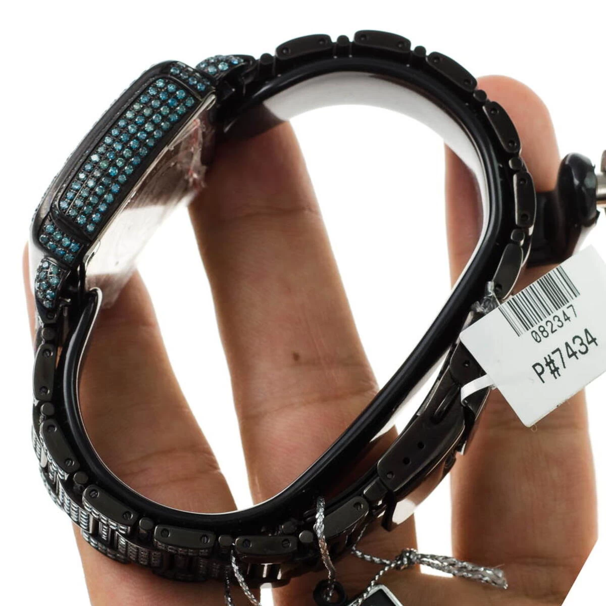 Joe Rodeo Blue Diamond Watch 13.5ct Madison 10 Joe Rodeo Blue Diamond Watch 13.5ct Madison - Image 10