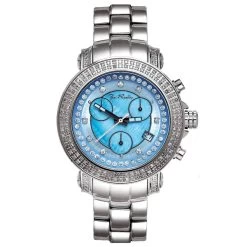 Joe Rodeo Diamond Watch For Women 1.25ct Rio Blue MOP