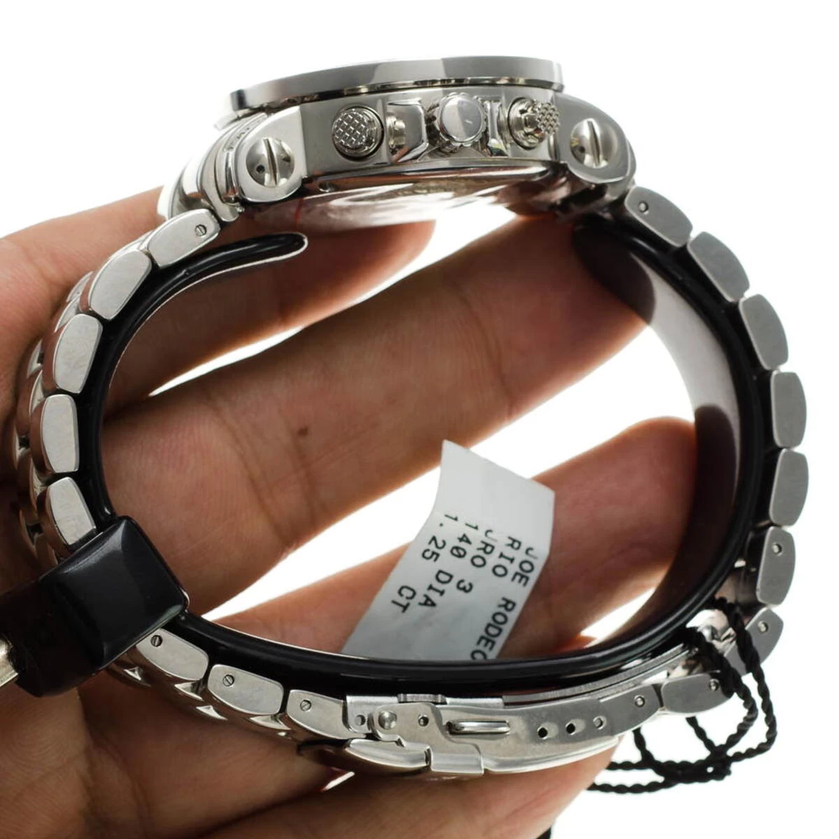 Joe Rodeo Diamond Watch For Women 1.25ct Rio Blue MOP 8 Joe Rodeo Diamond Watch For Women 1.25ct Rio Blue MOP - Image 8