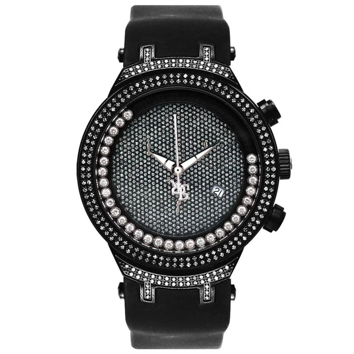 Joe Rodeo Diamond Floating Stones JoJo Master Watch 2.20ct 1 Joe Rodeo Diamond Floating Stones JoJo Master Watch 2.20ct