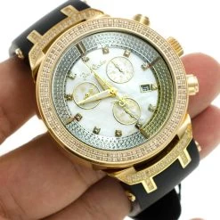 Joe Rodeo Diamond Yellow Tone JoJo Master Watch 2.20ct -Watch Store joe rodeo diamond watches jojo master watch 220ct p 8518 bod3