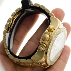 Joe Rodeo Diamond Master Pilot Men's Watch 7ct -Watch Store joe rodeo diamond watches master pilot mens watch 7ct p 35642 bod4