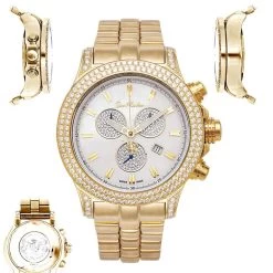 Joe Rodeo Diamond Master Pilot Men's Watch 7ct -Watch Store joe rodeo diamond watches master pilot mens watch 7ct p 35642 main2