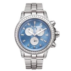 Joe Rodeo Diamond Men's Master Pilot 7.20ct Watch