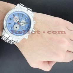 Joe Rodeo Diamond Men's Master Pilot 7ct Watch -Watch Store joe rodeo diamond watches mens master pilot 7ct p 35657bod