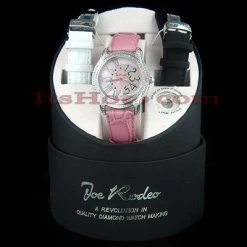 Joe Rodeo Diamond Women's Watch 1.35ct Pink Beverly -Watch Store joe rodeo diamond womens watch 135ct pink beverly p 8962box