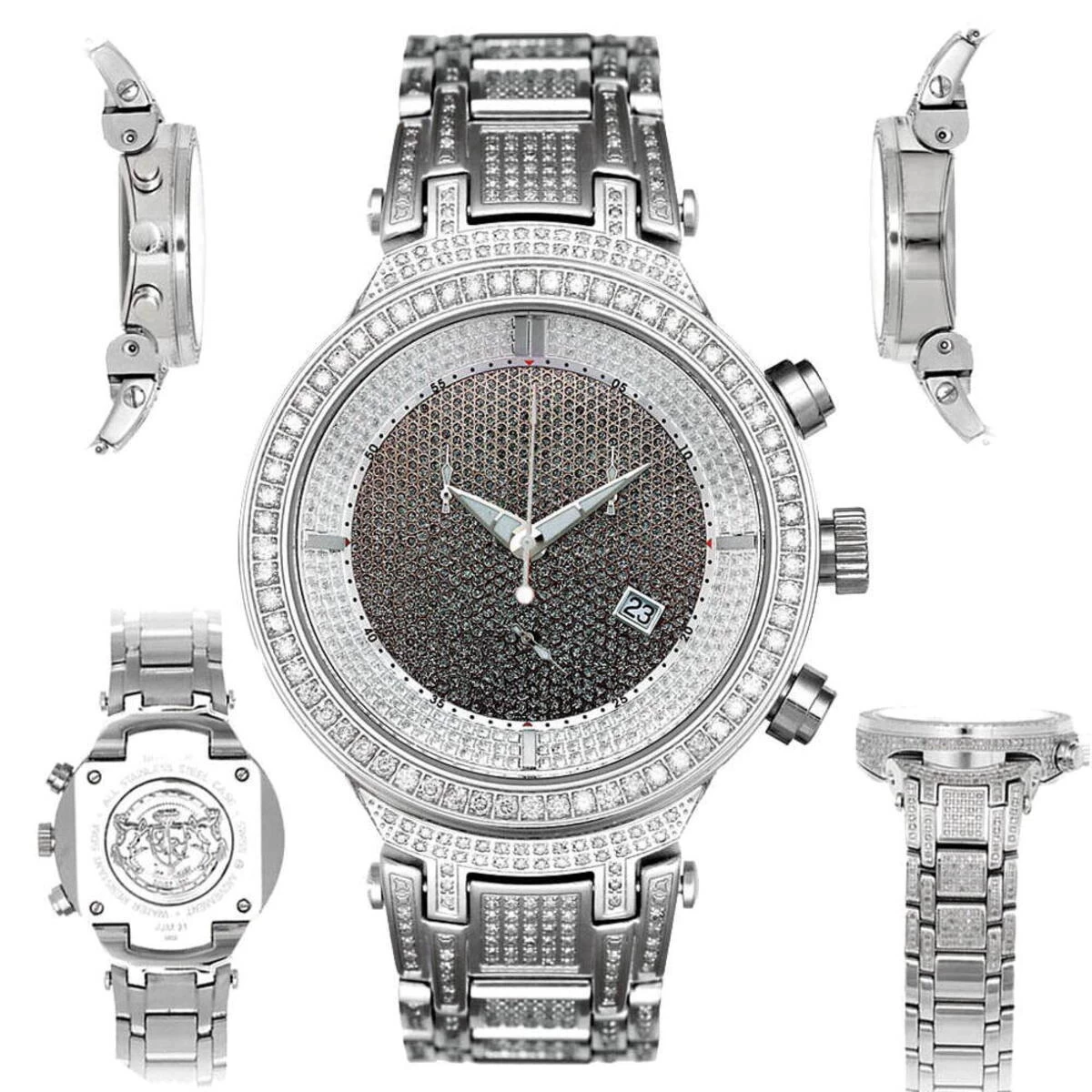 Joe Rodeo JoJo Master Diamond Watch 5.20 Ct. Men's 6 Joe Rodeo JoJo Master Diamond Watch 5.20 Ct. Men's - Image 6