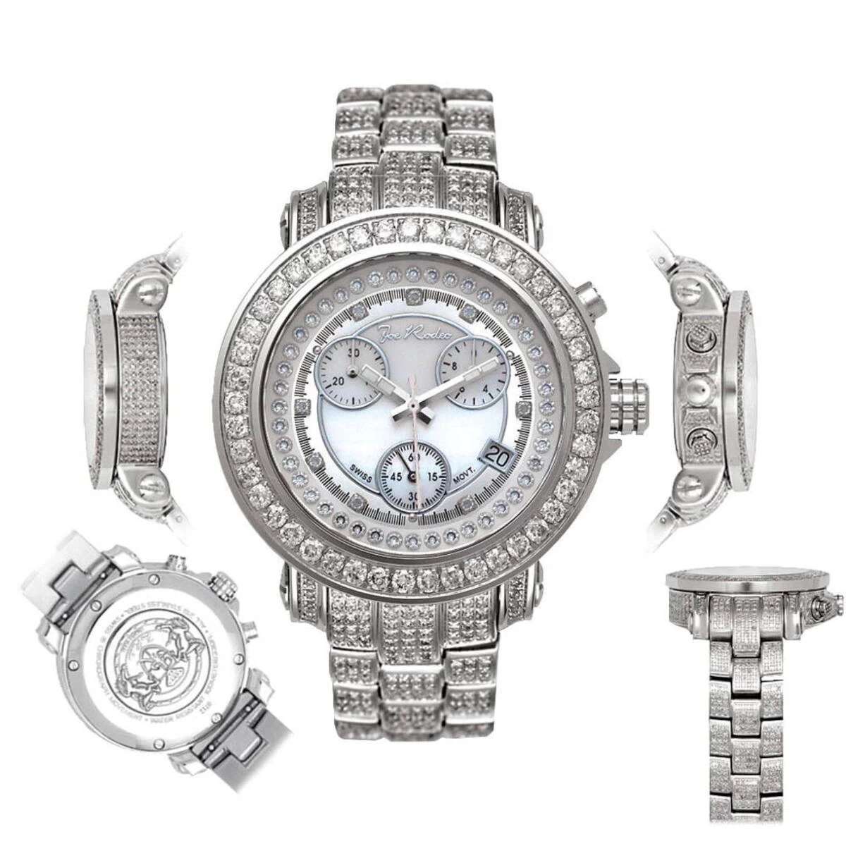Joe Rodeo JoJo Rio Women's Diamond Watch 9.50ct 6 Joe Rodeo JoJo Rio Women's Diamond Watch 9.50ct - Image 6