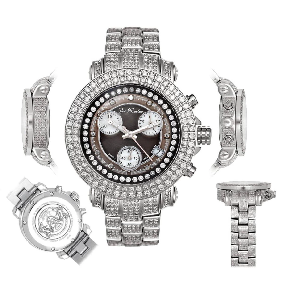 Joe Rodeo JoJo Women's Diamond Watch 10.00 Ct Rio 6 Joe Rodeo JoJo Women's Diamond Watch 10.00 Ct Rio - Image 6