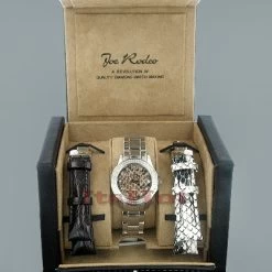 Joe Rodeo Jojo Zibra Ladies Diamond Watch 1.25ct Brown -Watch Store joe rodeo jojo zibra ladies diamond watch 125ct brown p 9194box