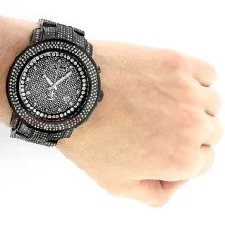 Joe Rodeo Junior Men's Diamond Watch 11.5ct Black 12 Joe Rodeo Junior Men's Diamond Watch 11.5ct Black -Watch Store joe rodeo junior mens diamond watch 115ct black 3