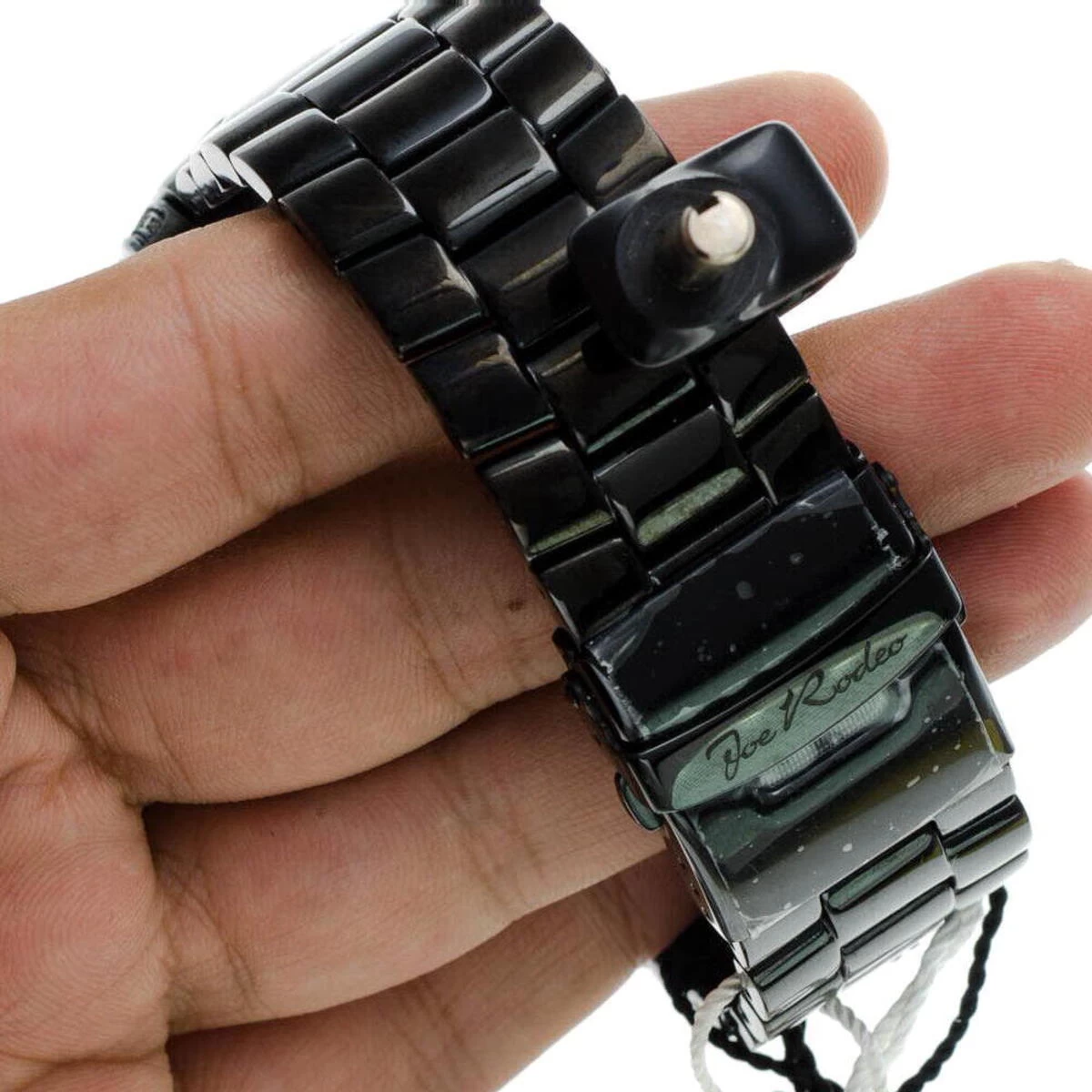 Joe Rodeo Junior Men's Diamond Watch 11.5ct Black 8 Joe Rodeo Junior Men's Diamond Watch 11.5ct Black - Image 8