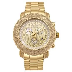 Joe Rodeo Junior Men's Diamond Watch 3.3ct Yellow Gold Plated -Watch Store joe rodeo junior mens diamond watch 33ct yellow gold plated 1 20191128 07 53