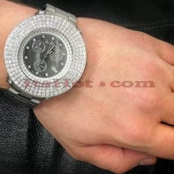 Hip Hop Oversized Joe Rodeo Junior Men's Diamond Watch 9ct -Watch Store joe rodeo junior mens diamond watch 900ct p 9076bod