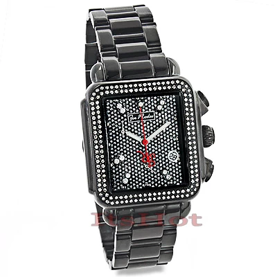 Joe Rodeo Madison Diamond Watch 1.50ct Black Steel 2 Joe Rodeo Madison Diamond Watch 1.50ct Black Steel - Image 2