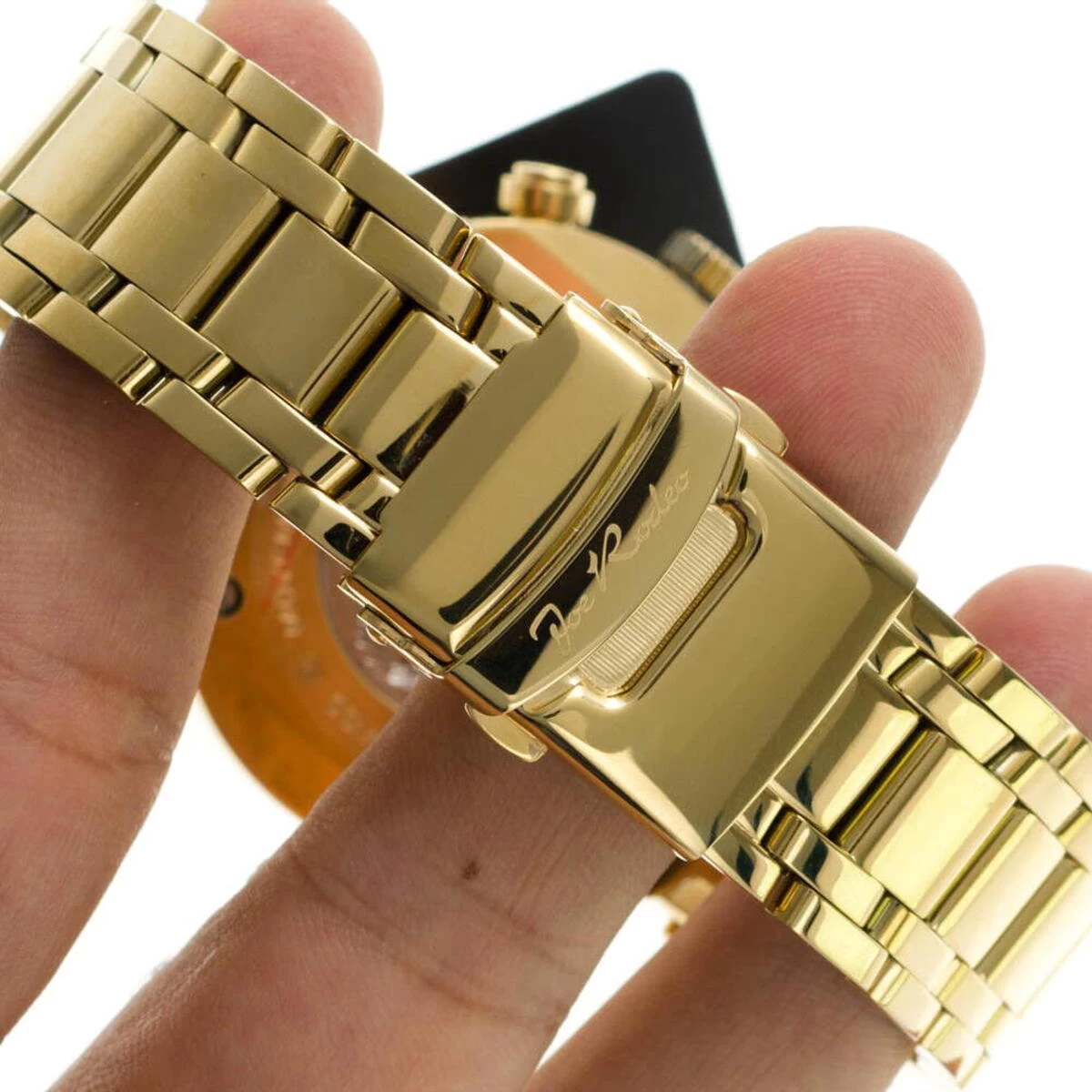 Joe Rodeo Master Diamond Watch 4.75ct Men's 9 Joe Rodeo Master Diamond Watch 4.75ct Men's - Image 9