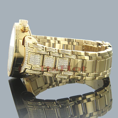 Joe Rodeo Master Diamond Watch 4.75ct Men's 3 Joe Rodeo Master Diamond Watch 4.75ct Men's - Image 3