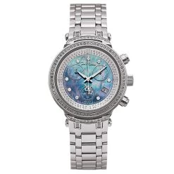 Joe Rodeo Master Diamond Women's Watch Blue MOP 0.90ct