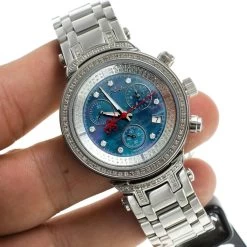 Joe Rodeo Master Diamond Women's Watch Blue MOP 0.90ct -Watch Store joe rodeo master diamond womens watch 090ct p 35835 bod3