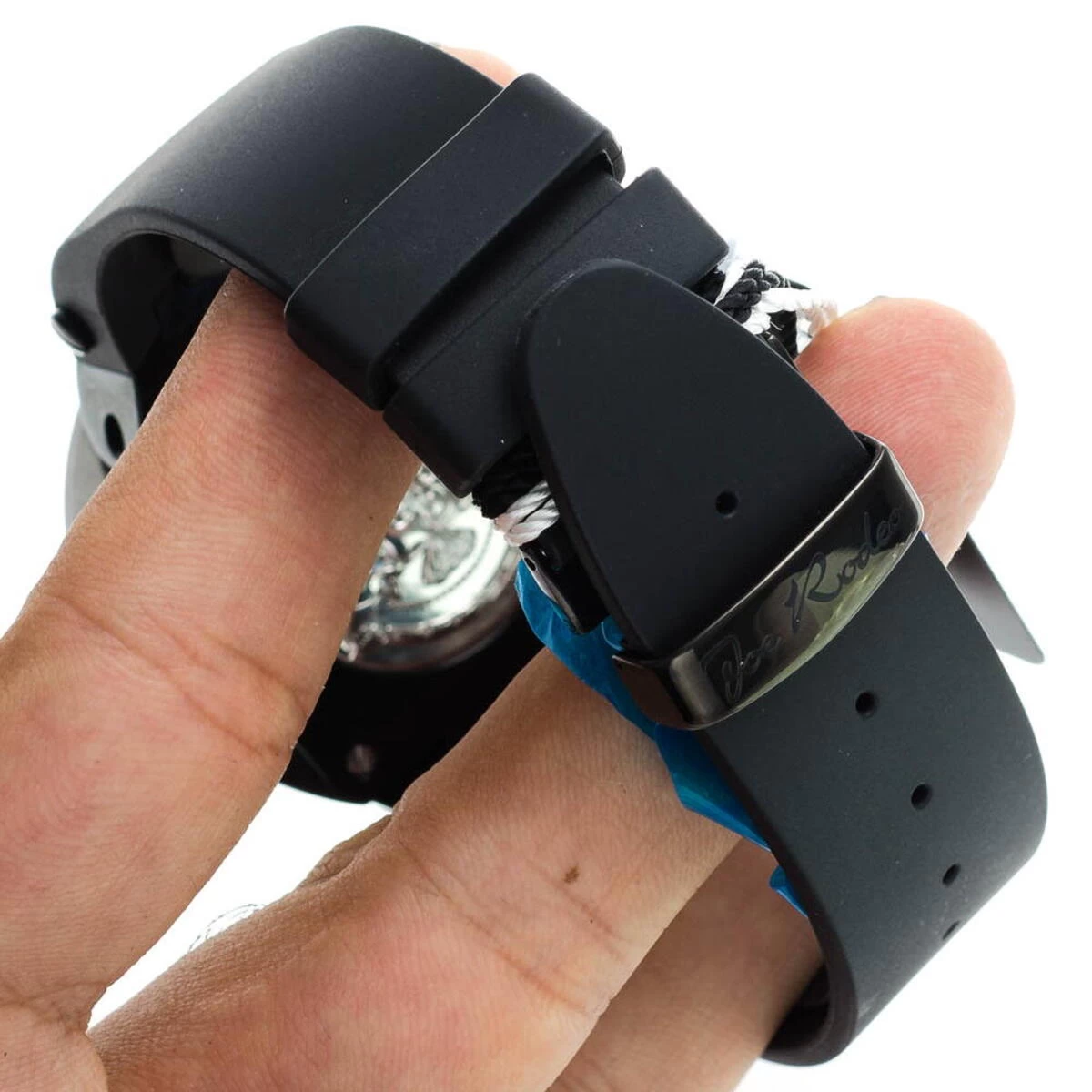 Joe Rodeo Master Men's Diamond Watch 2.20ct Black 9 Joe Rodeo Master Men's Diamond Watch 2.20ct Black - Image 9