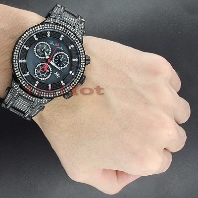 Joe Rodeo Master Men's Diamond Watch 4.75ct 4 Joe Rodeo Master Men's Diamond Watch 4.75ct - Image 4