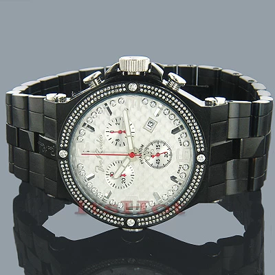 Joe Rodeo Men's Diamond Watch 2.25ct Phantom Black 2 Joe Rodeo Men's Diamond Watch 2.25ct Phantom Black - Image 2