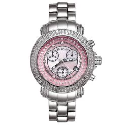 Joe Rodeo Rio Women's Diamond Watch 1.25ct Pink MOP