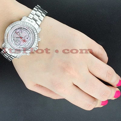 Joe Rodeo Rio Women's Diamond Watch 2.00ct Pink 4 Joe Rodeo Rio Women's Diamond Watch 2.00ct Pink - Image 4