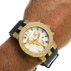 Joe Rodeo Broadway Men's Diamond Watch 5.00ct -Watch Store joe rodeo watches broadway mens diamond watch 500ct p 45990 bod2