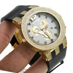 Joe Rodeo Broadway Men's Diamond Watch 5.00ct -Watch Store joe rodeo watches broadway mens diamond watch 500ct p 45990 bod3