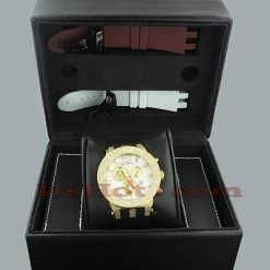 Joe Rodeo Broadway Men's Diamond Watch 5.00ct -Watch Store joe rodeo watches broadway mens diamond watch 500ct p 45990box