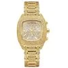 JOE RODEO Yellow Chelsea Iced Out Watch 13ct