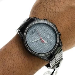 Joe Rodeo Empire Men's Diamond Watch 2.25ct Black -Watch Store joe rodeo watches empire mens diamond watch 225ct black bod2