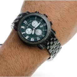 Joe Rodeo Green Diamonds Watch For Men 3.50t Classic -Watch Store joe rodeo watches green diamonds watch 350ct classic p 35773 bod2