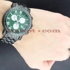 Joe Rodeo Green Diamonds Watch For Men 3.50t Classic -Watch Store joe rodeo watches green diamonds watch 350ct classic p 35773bod