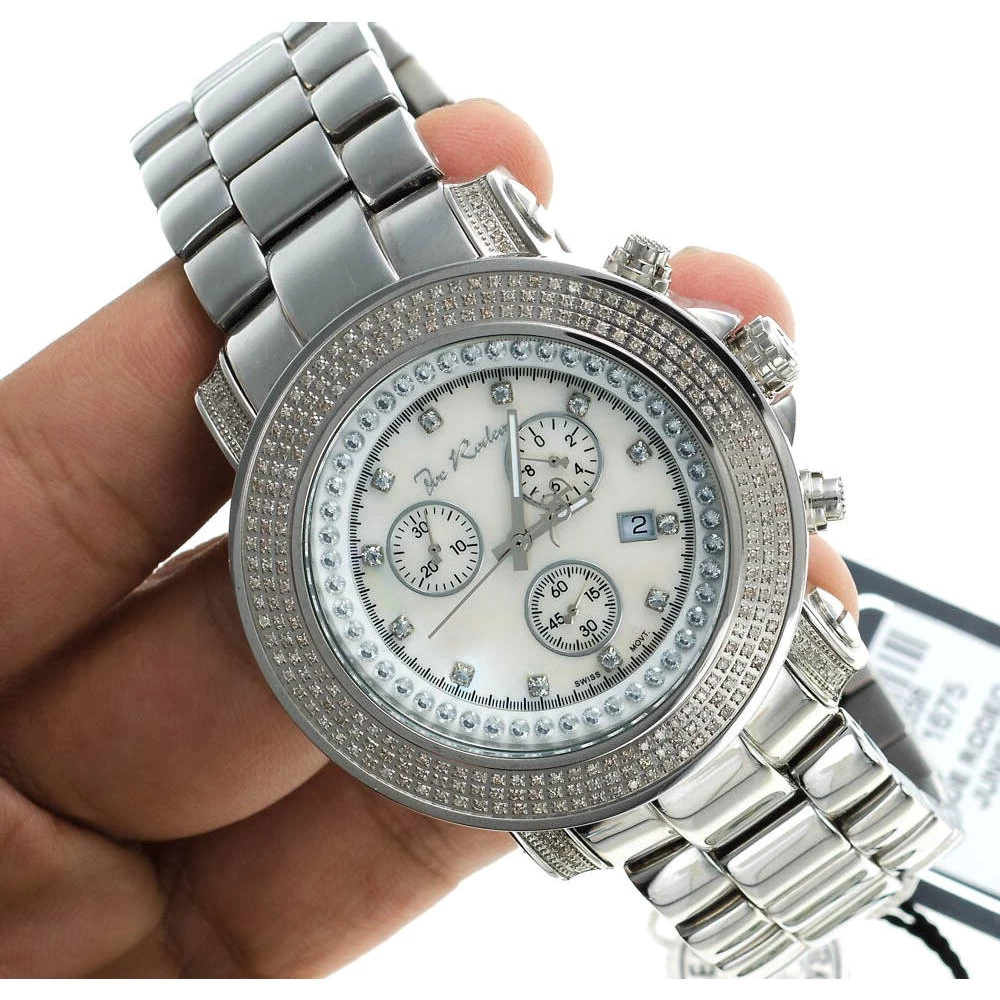 Large Men's Diamond Joe Rodeo Junior 2.5.ct JJU4 Watch 7 Large Men's Diamond Joe Rodeo Junior 2.5.ct JJU4 Watch - Image 7