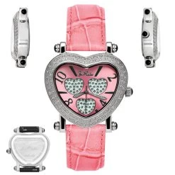 Joe Rodeo Joe Rodeo Moving Heart 0.75.ct JH3 Watch -Watch Store joe rodeo watches joe rodeo moving heart 075ct jh3 p 41948 main2
