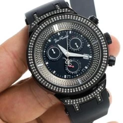 Joe Rodeo JoJo Master Watch 2.20ct Black -Watch Store joe rodeo watches jojo master watch 220ct black p 9012 bod3