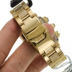 Joe Rodeo Madison Diamond Watch Yellow Gold Plated 10.25ct -Watch Store joe rodeo watches madison diamond watch 1025ct p 8422 back2