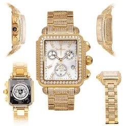 Joe Rodeo Madison Diamond Watch Yellow Gold Plated 10.25ct -Watch Store joe rodeo watches madison diamond watch 1025ct p 8422 main2