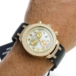 Joe Rodeo Master Men's Diamond Watch 2.20ct Yellow -Watch Store joe rodeo watches master mens diamond watch 220ct yellow p 50016 bod2