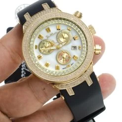 Joe Rodeo Master Men's Diamond Watch 2.20ct Yellow -Watch Store joe rodeo watches master mens diamond watch 220ct yellow p 50016 bod3