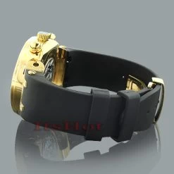 Joe Rodeo Master Men's Diamond Watch 2.20ct Yellow -Watch Store joe rodeo watches master mens diamond watch 220ct yellow p 50016back