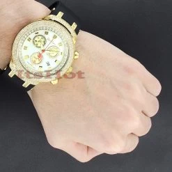 Joe Rodeo Master Men's Diamond Watch 2.20ct Yellow -Watch Store joe rodeo watches master mens diamond watch 220ct yellow p 50016bod
