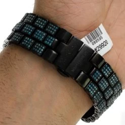 Joe Rodeo Men's Blue Diamond Watch Pilot 27.70 -Watch Store joe rodeo watches mens blue diamond watch pilot 2770 p 8488 back2