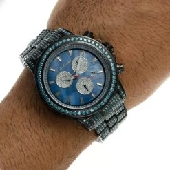 Joe Rodeo Men's Blue Diamond Watch Pilot 27.70 -Watch Store joe rodeo watches mens blue diamond watch pilot 2770 p 8488 bod2