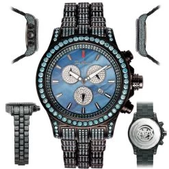 Joe Rodeo Men's Blue Diamond Watch Pilot 27.70 -Watch Store joe rodeo watches mens blue diamond watch pilot 2770 p 8488 main2